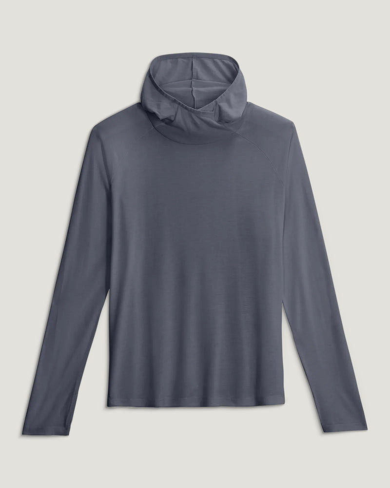 Women's Bamboo Lightweight Hoodie II - Storm Cloud