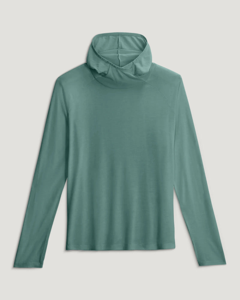 Women's Bamboo Lightweight Hoodie II - Sea Pine