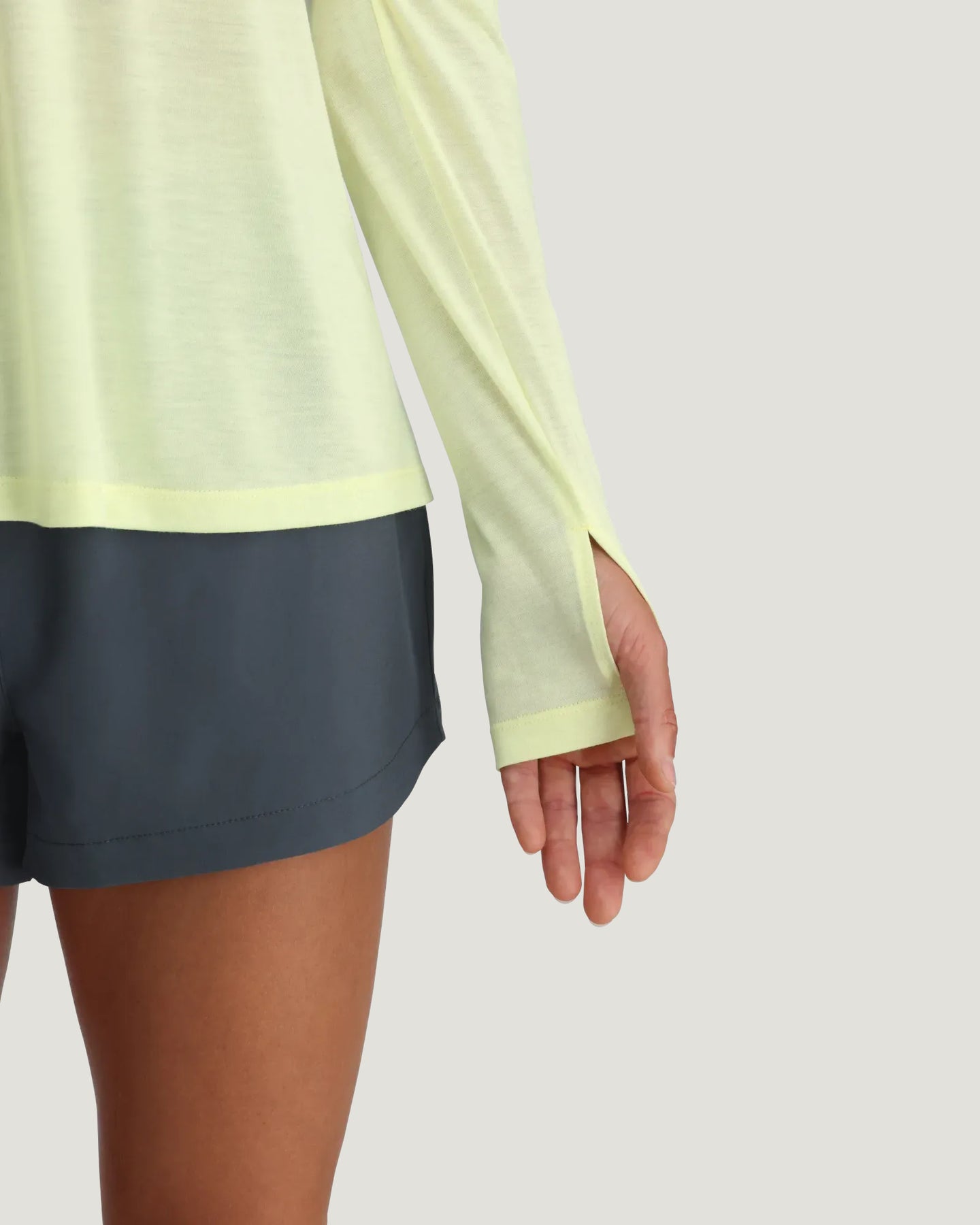 Women's Bamboo Lightweight Hoodie II - Lime