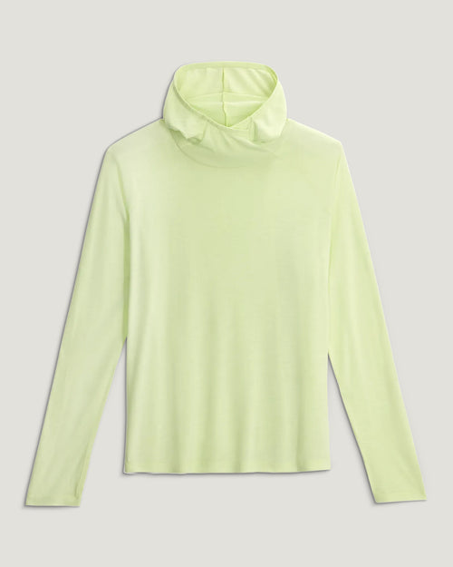 Women's Bamboo Lightweight Hoodie II - Lime