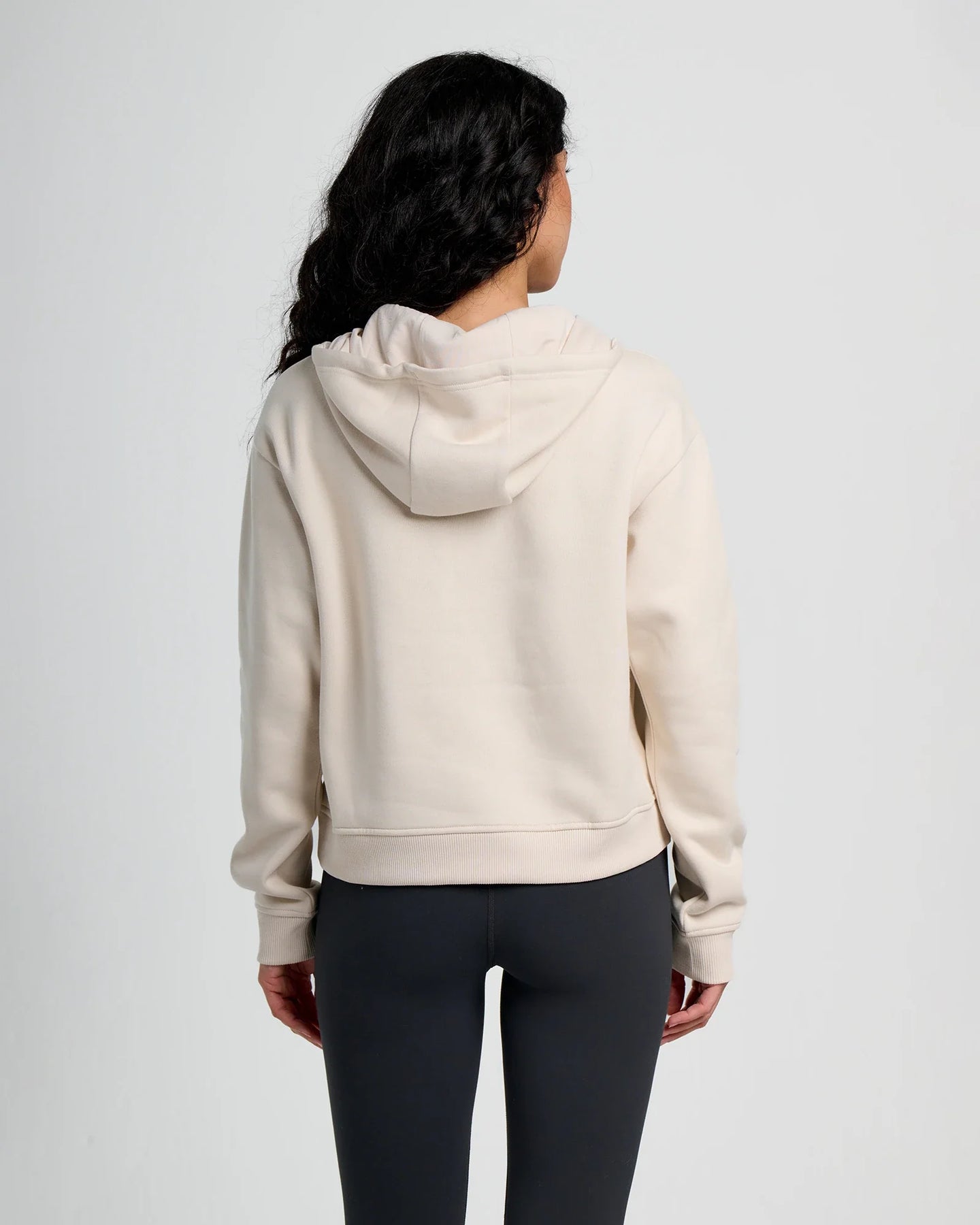 Women's Bamboo Northcoast Fleece Anorak - Stone