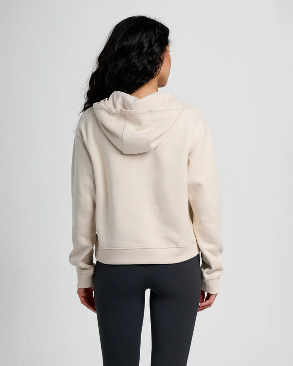 Women's Bamboo Northcoast Fleece Anorak - Stone