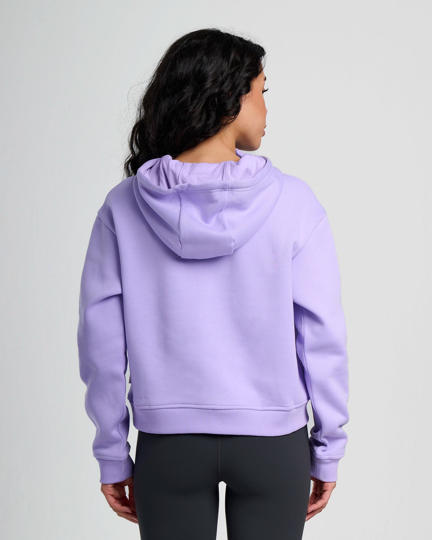 Women's Bamboo Northcoast Fleece Anorak - Bright Lavender