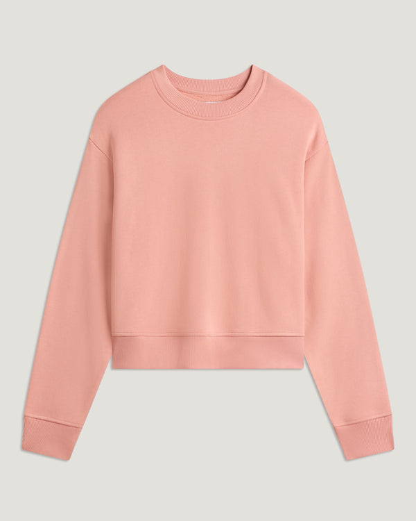Women's Bamboo Northcoast Fleece Crew - Shell