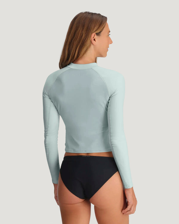 Women's Offshore Rash Guard - Ocean Mist / Tropic Sea