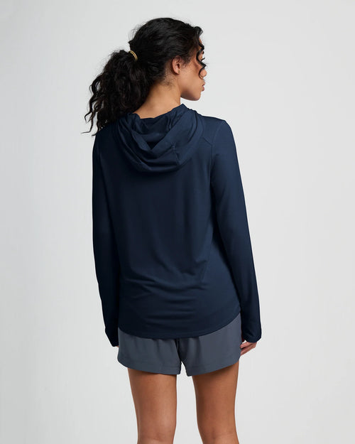 Women's Bamboo Shade Hoodie II - Deep Navy