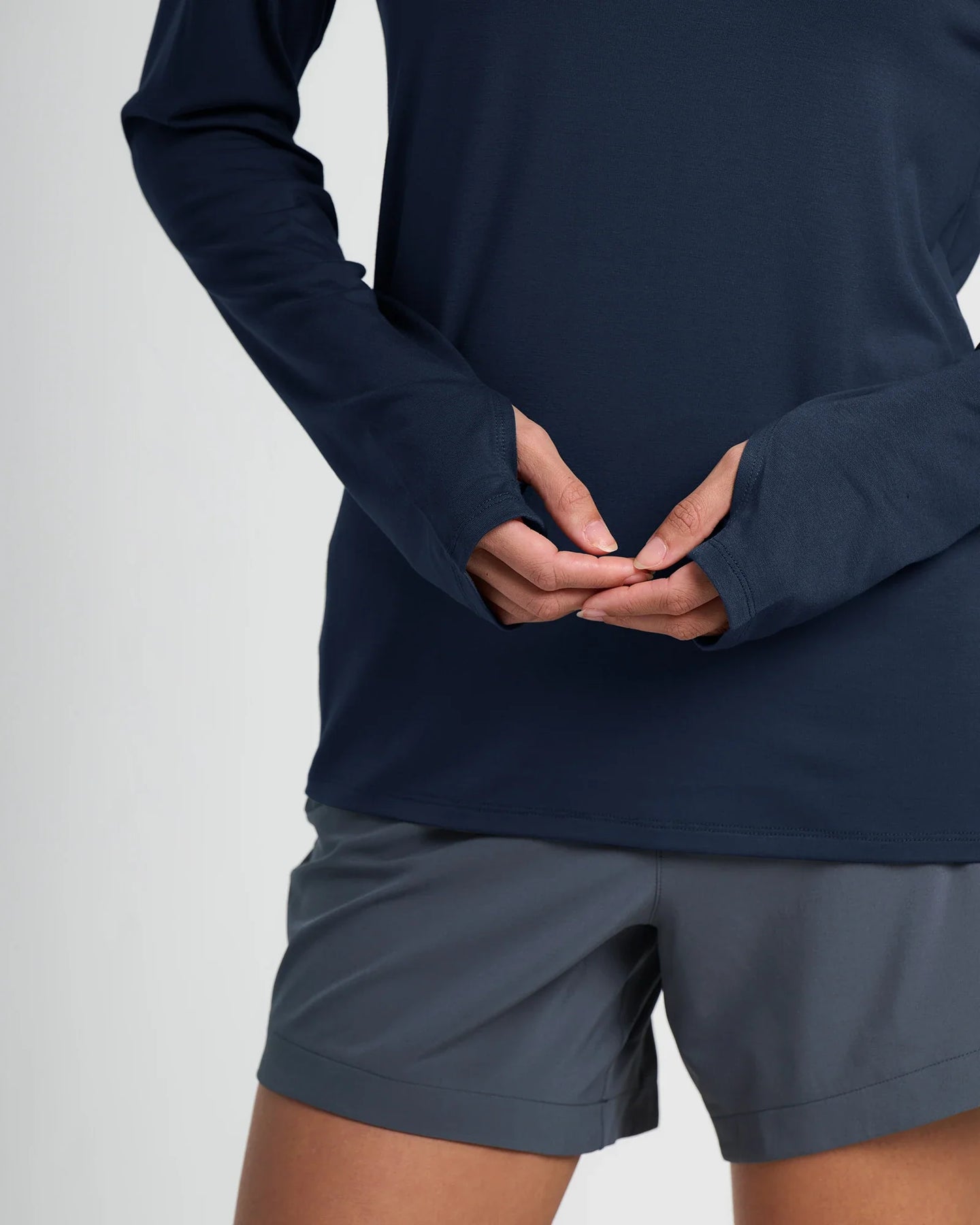 Women's Bamboo Shade Hoodie II - Deep Navy