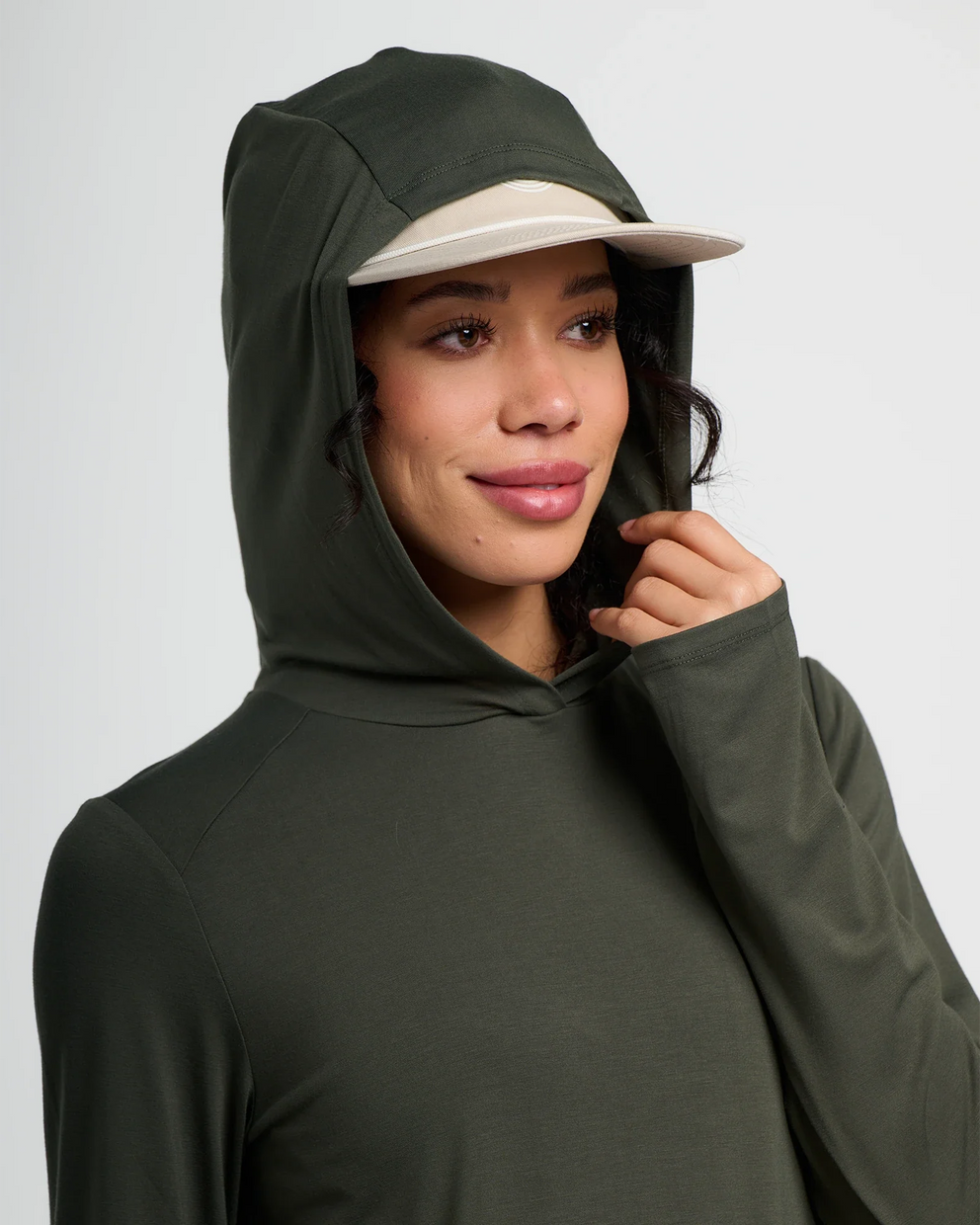 Women's Bamboo Shade Hoodie II - Dark Forest