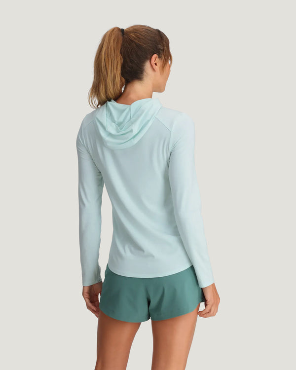 Women's Bamboo Shade Hoodie II - Tropic Sea