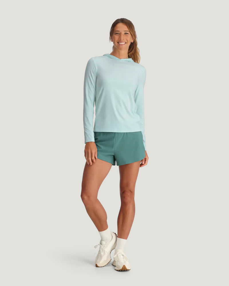 Women's Bamboo Shade Hoodie II - Tropic Sea