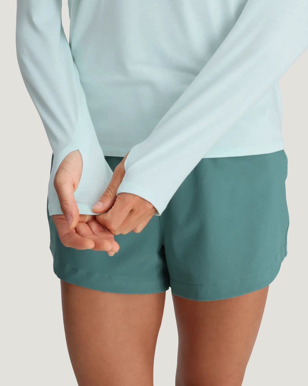 Women's Bamboo Shade Hoodie II - Tropic Sea