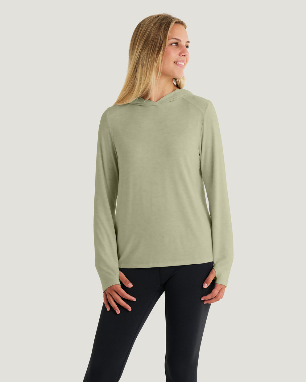 Women's Bamboo Shade Hoodie II - Tea