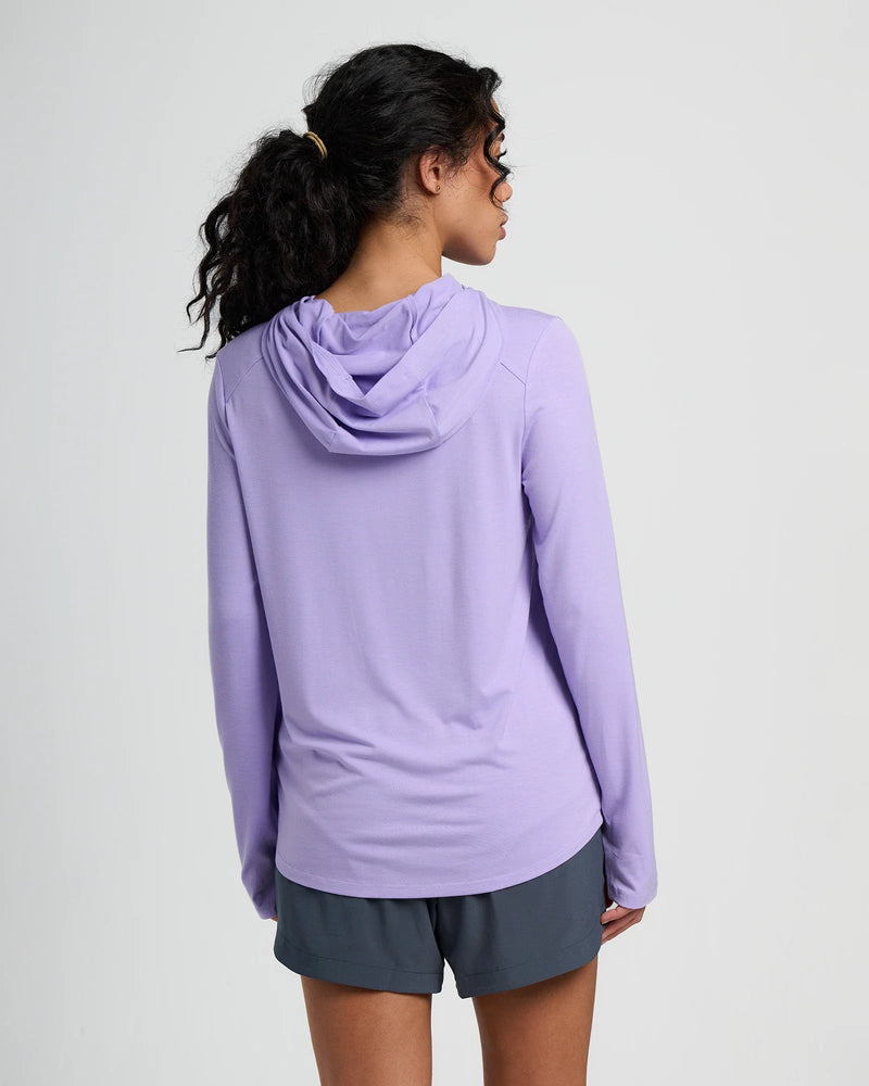 Women's Bamboo Shade Hoodie II - Bright Lavender