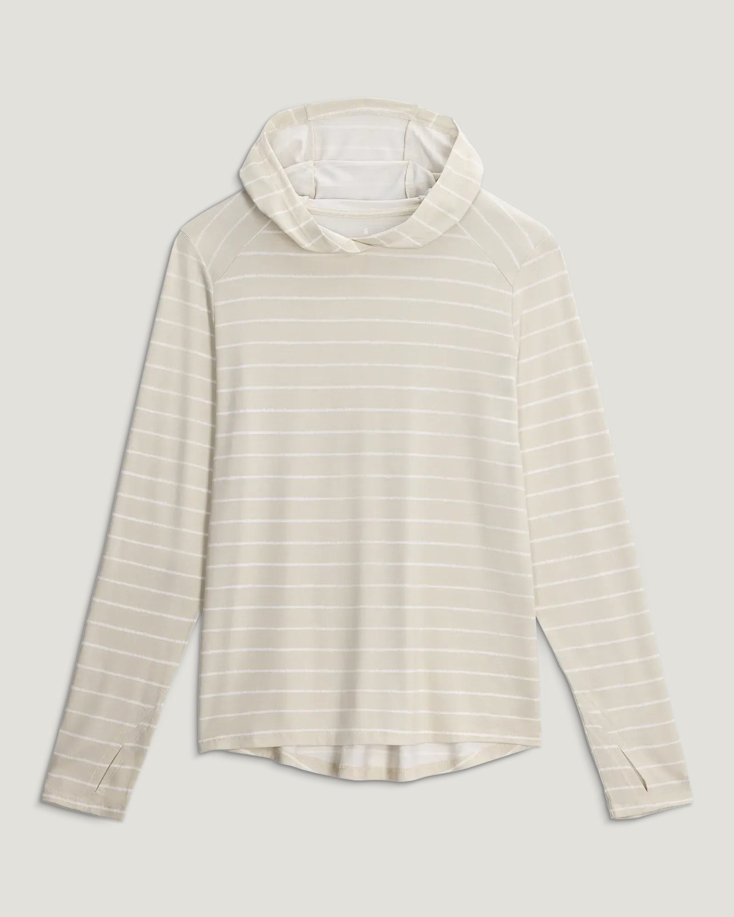 Women's Bamboo Shade Hoodie II - Dash Stripe Birch