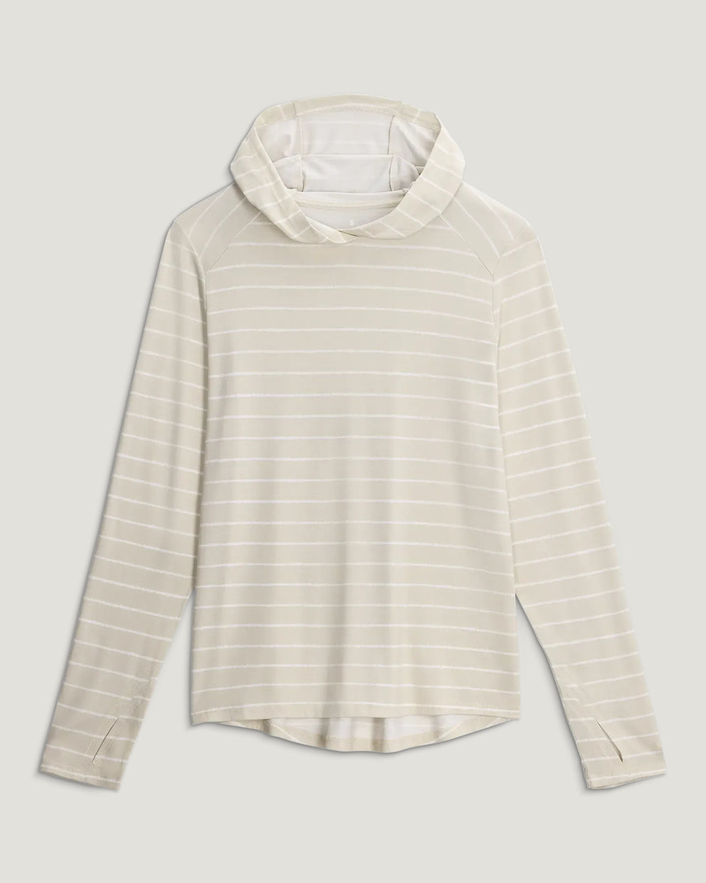 Women's Bamboo Shade Hoodie II - Dash Stripe Birch
