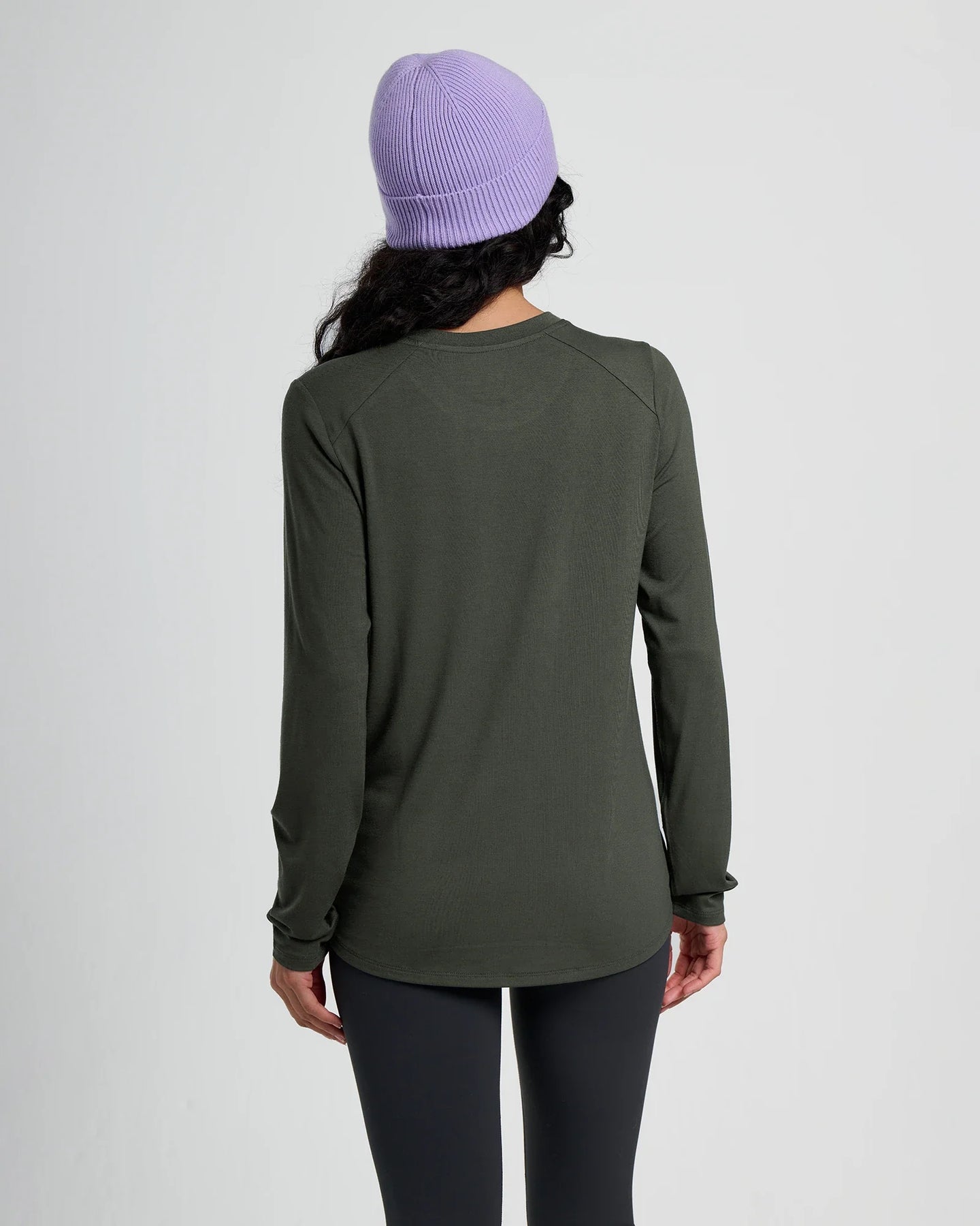 Women's Bamboo Shade Long Sleeve II - Dark Forest