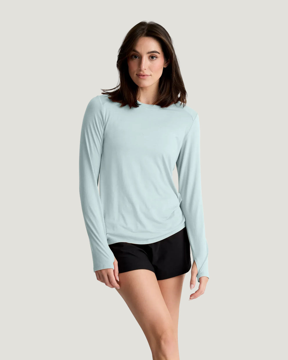 Women's Bamboo Shade Long Sleeve II - Tropic Sea