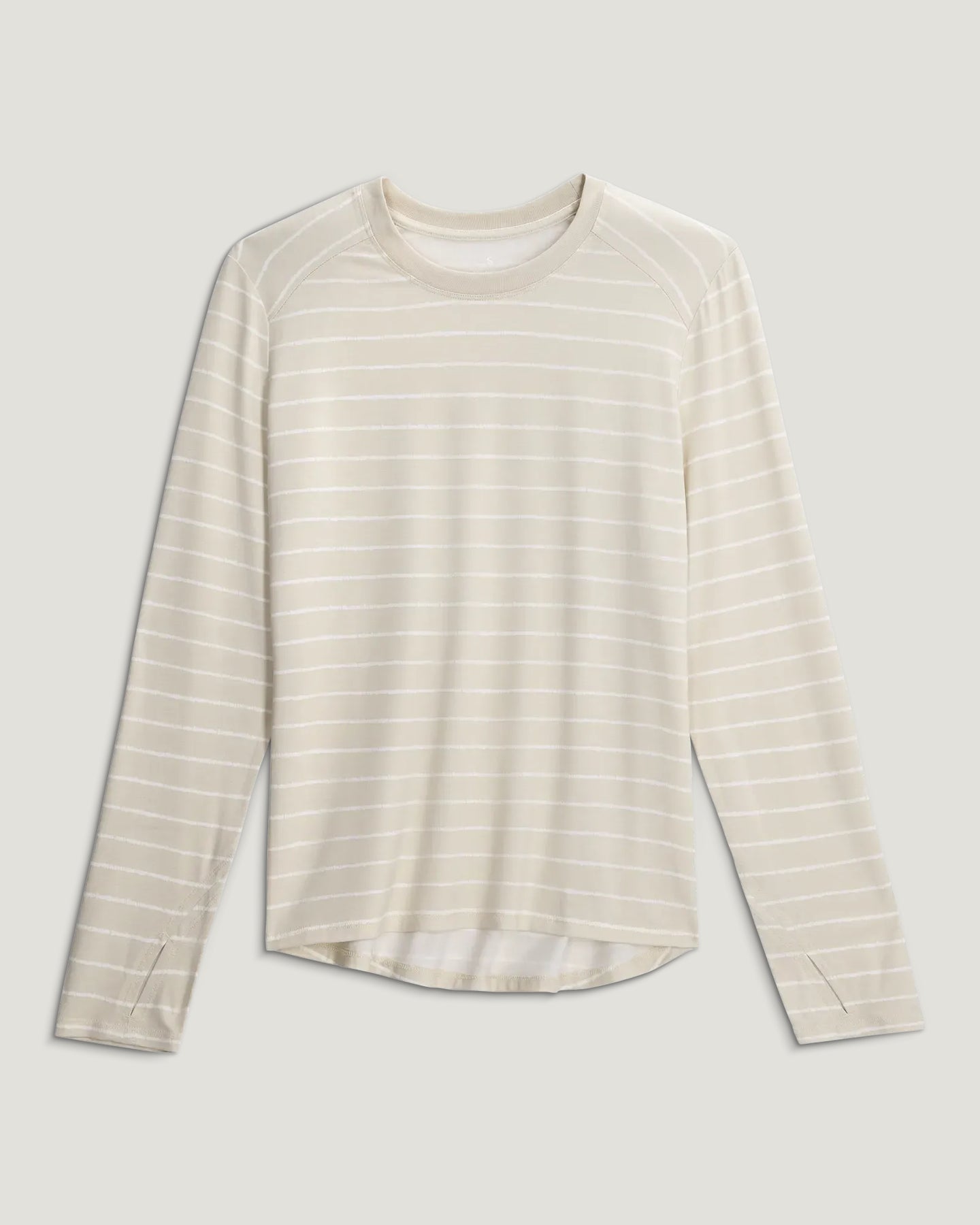 Women's Bamboo Shade Long Sleeve II - Dash Stripe Birch