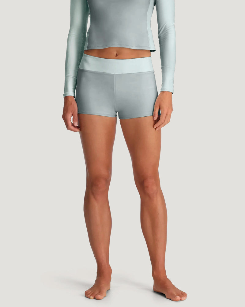Women's Wavebound Surf Short - Ocean Mist / Tropic Sea