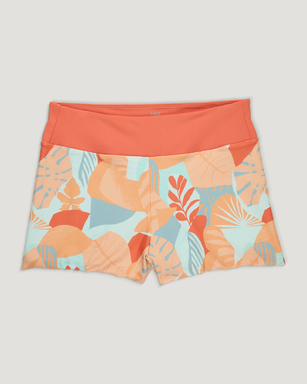 Women's Wavebound Surf Short - Calypso Print Light Coral