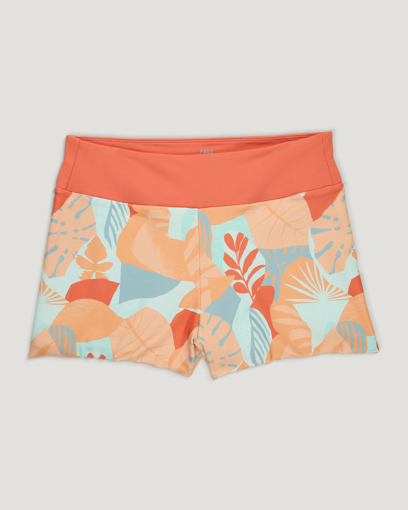 Women's Wavebound Surf Short - Calypso Print Light Coral