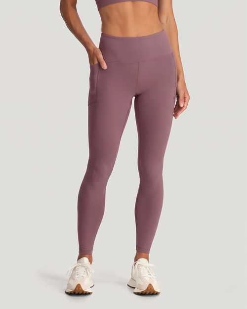 Women's All Day Pocket Legging - Plum