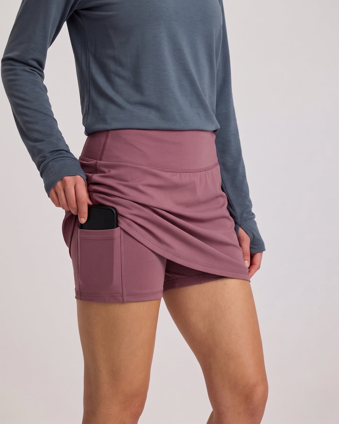 Women's All Day Skort - Plum