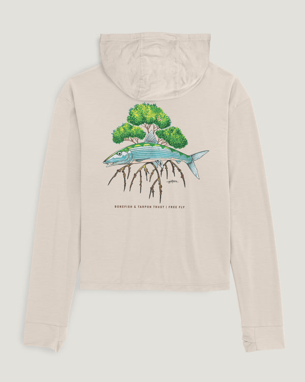 Women's Elevate Lightweight Hoodie - Bonefish & Tarpon Trust