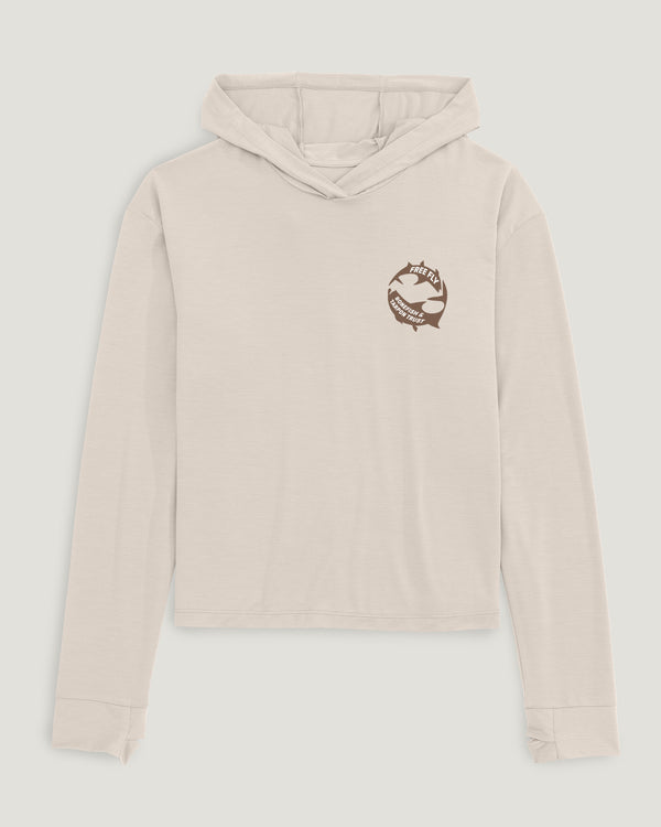 Women's Elevate Lightweight Hoodie - Bonefish & Tarpon Trust