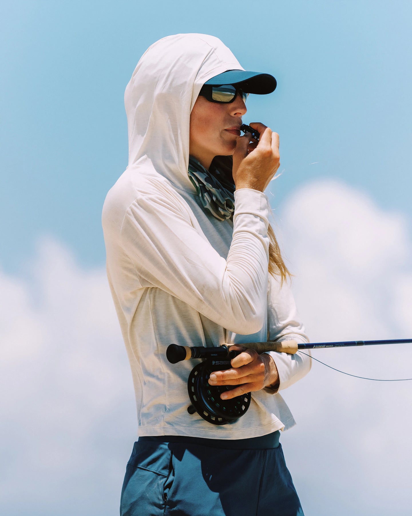 Women's Elevate Lightweight Hoodie - Light Coral