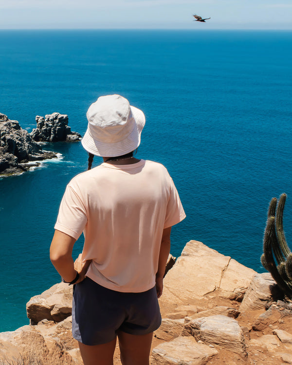 Women's Elevate Lightweight Tee - Light Coral