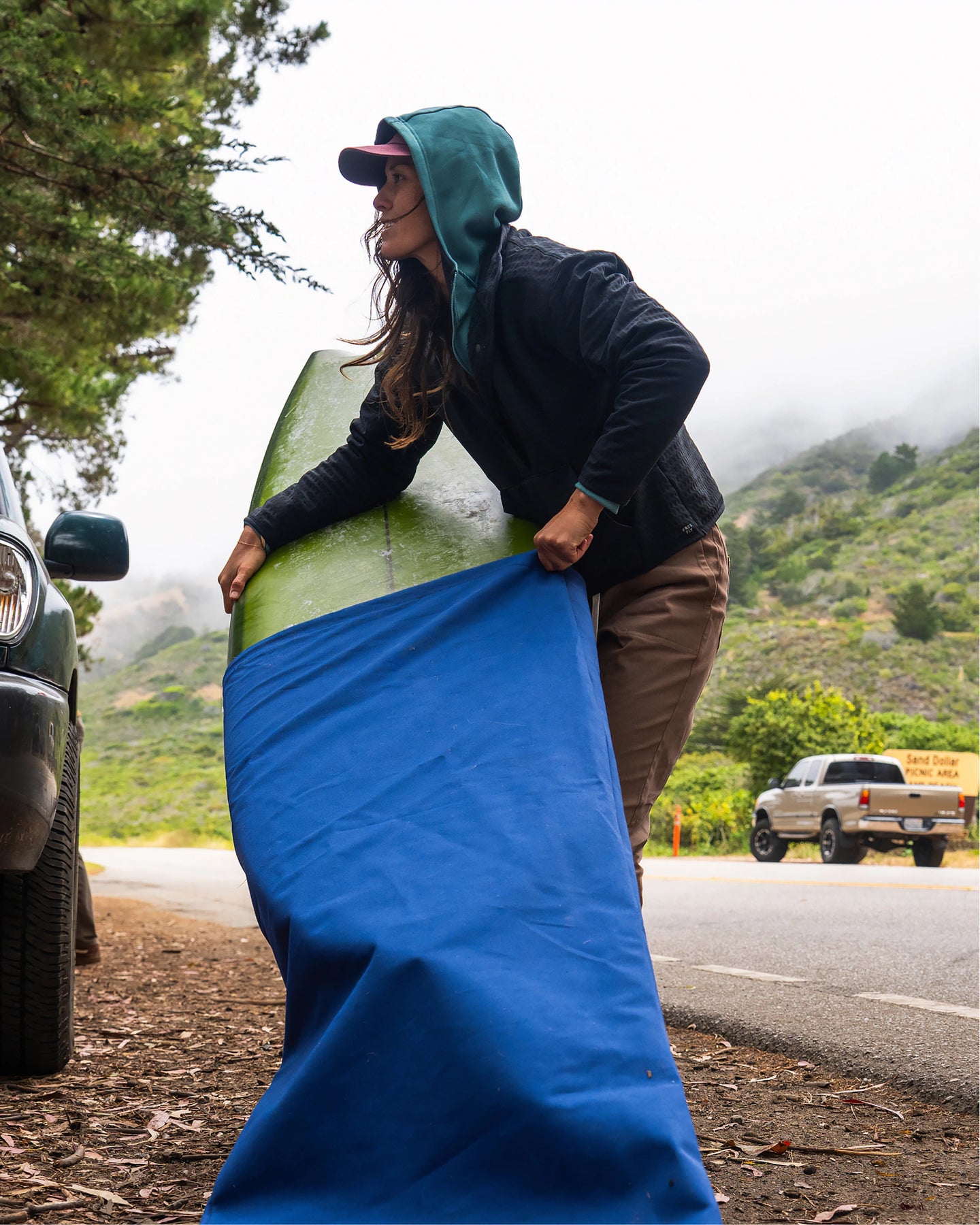 Women's Gridback Fleece Snap Pullover - Dusk