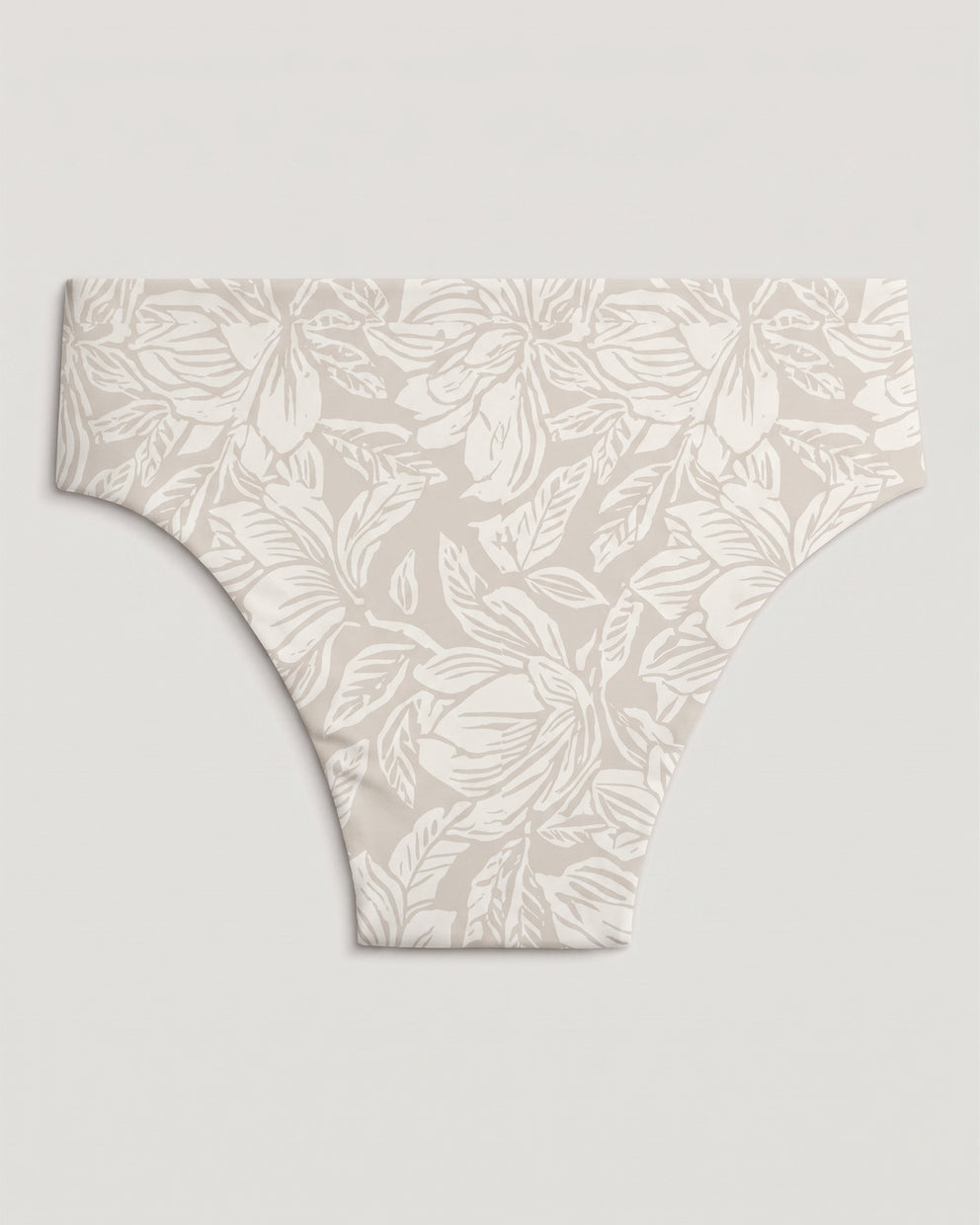 Women's Wavebound High Waisted Bikini Bottom - Nolia Floral Print Stone