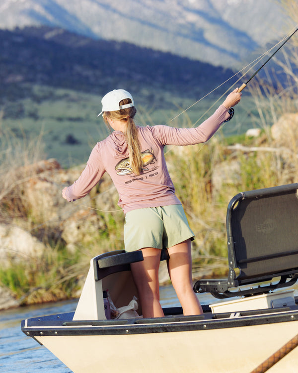 Women's Bamboo Shade Hoodie II - Trout Unlimited