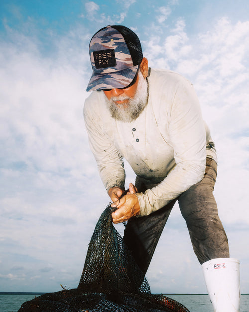 Wave Trucker Hat - Fatigue