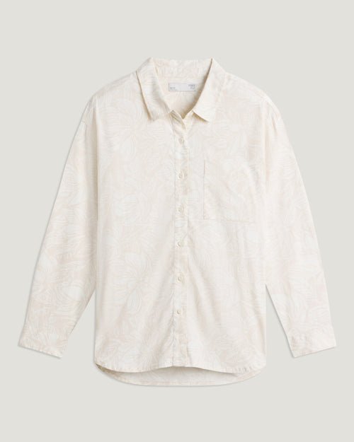 Women's Sullivan's Shirt - Nolia Floral Print Stone