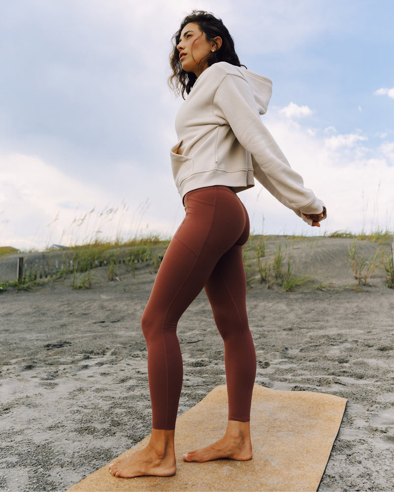 Women's All Day Pocket Legging - Plum