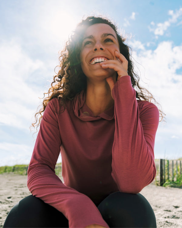 Women's Bamboo Shade Hoodie II - Off White Heather