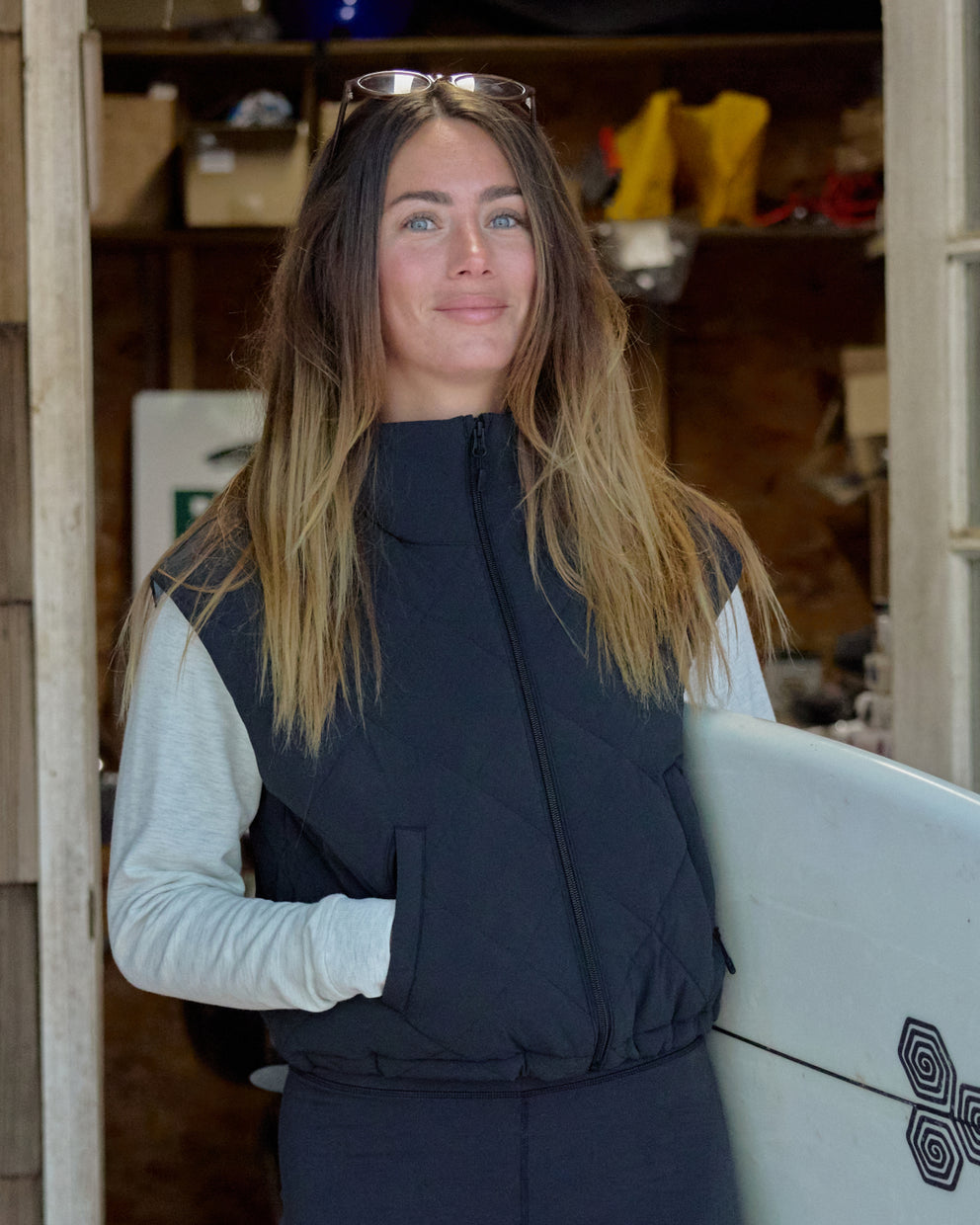 Women's Coldvale Insulated Vest - Black