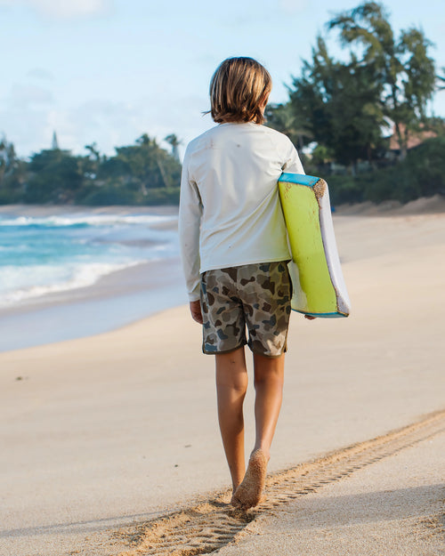 Youth Offshore Rash Guard - Birch