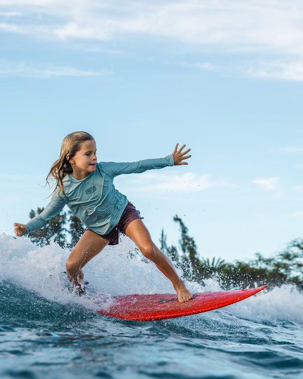 Youth Offshore Rash Guard - Birch