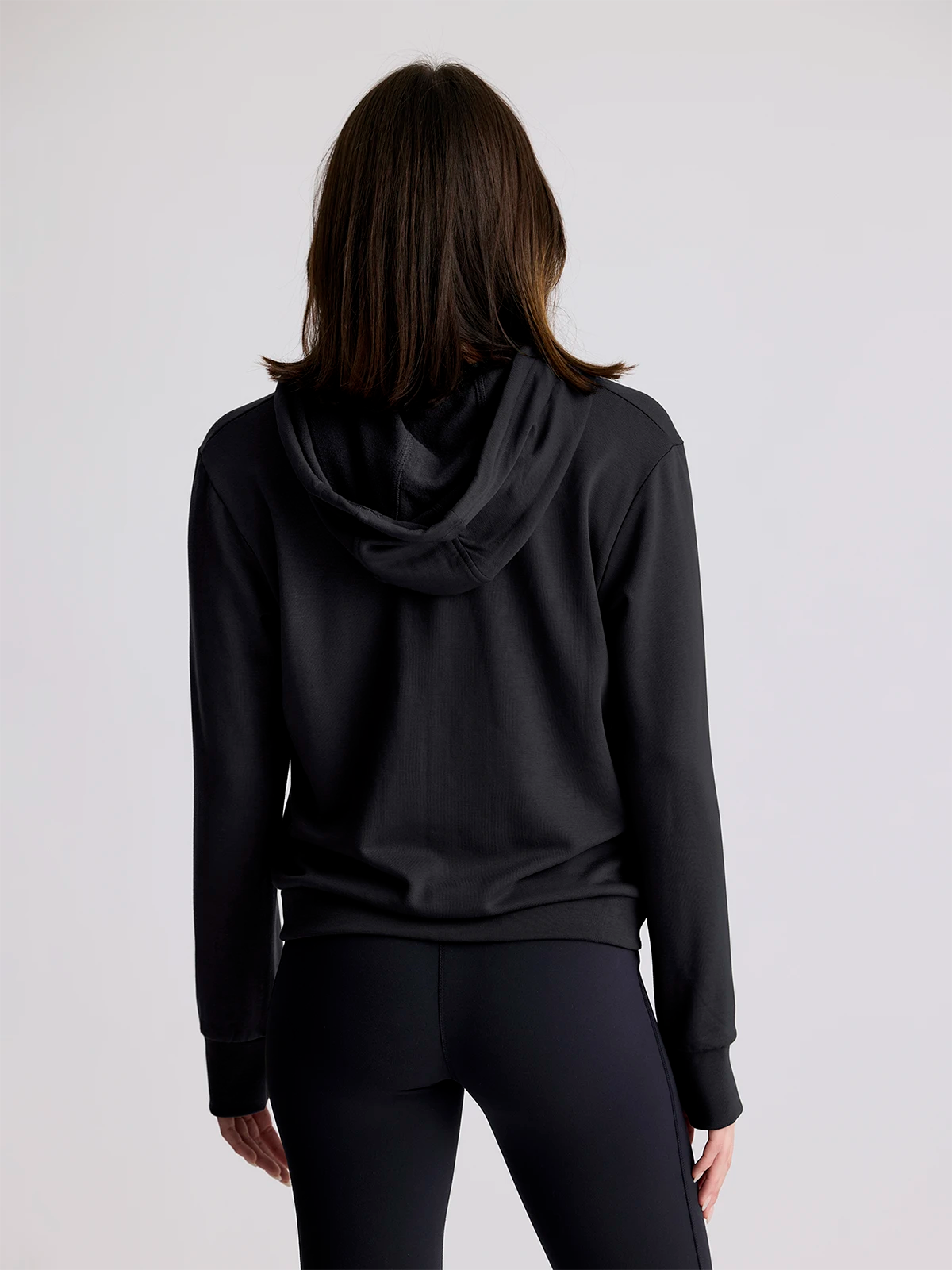 Lightweight black hoodie womens sale