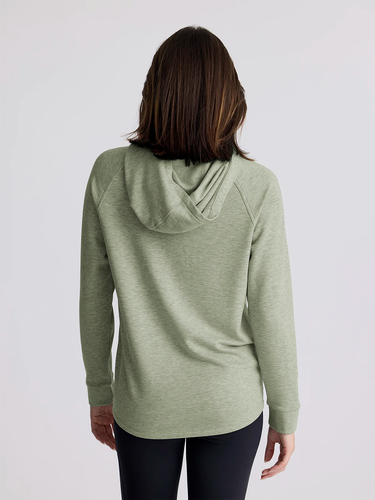 Women's Bamboo Lightweight Fleece Hoodie - Desert Sage