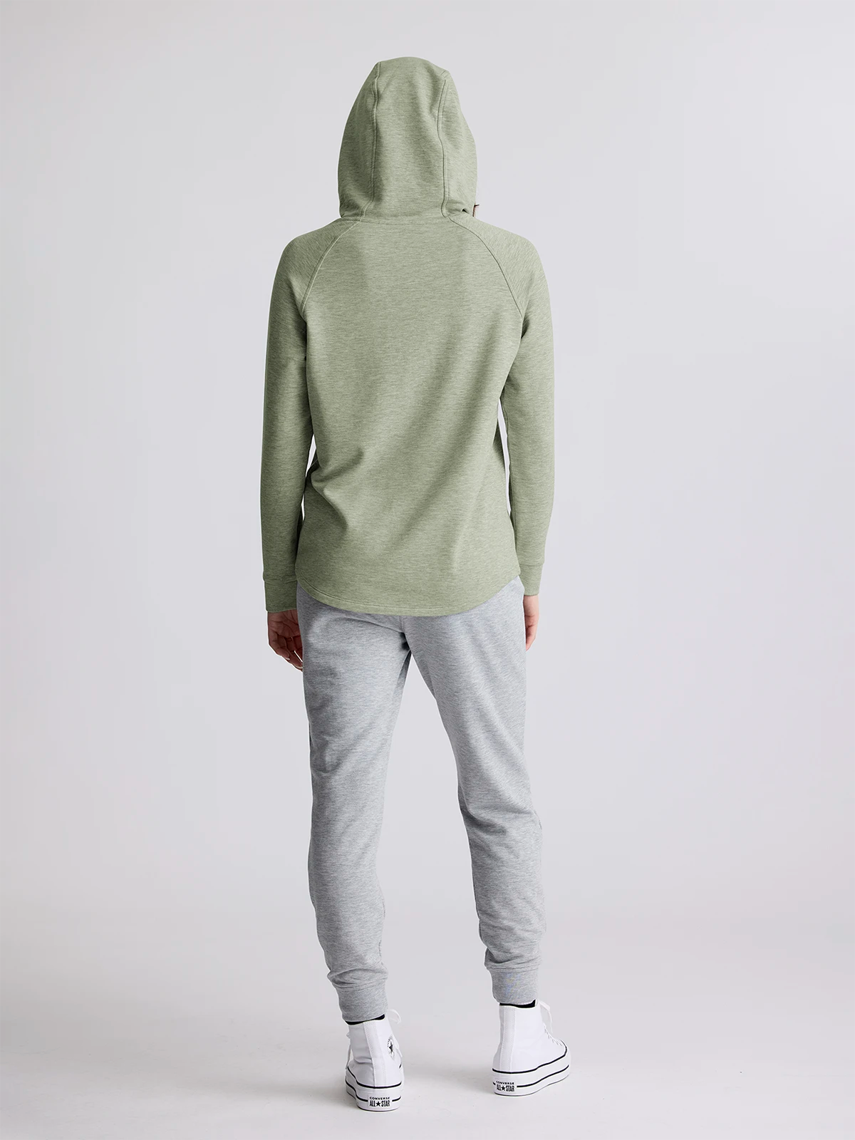 Women's Bamboo Lightweight Fleece Hoodie - Desert Sage