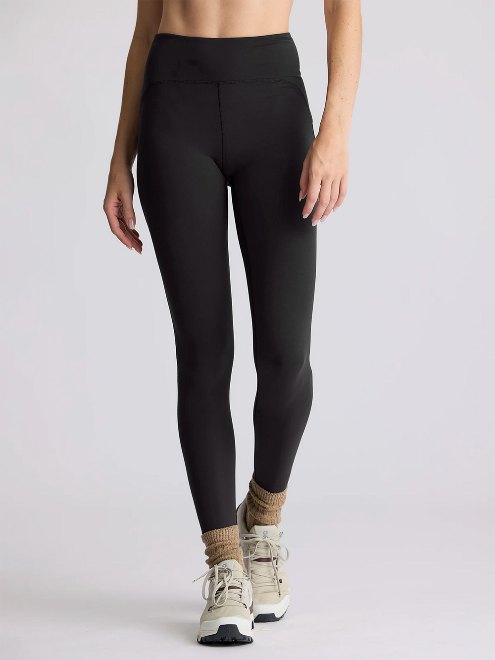 Women's Highmile Legging - Black Sand second image