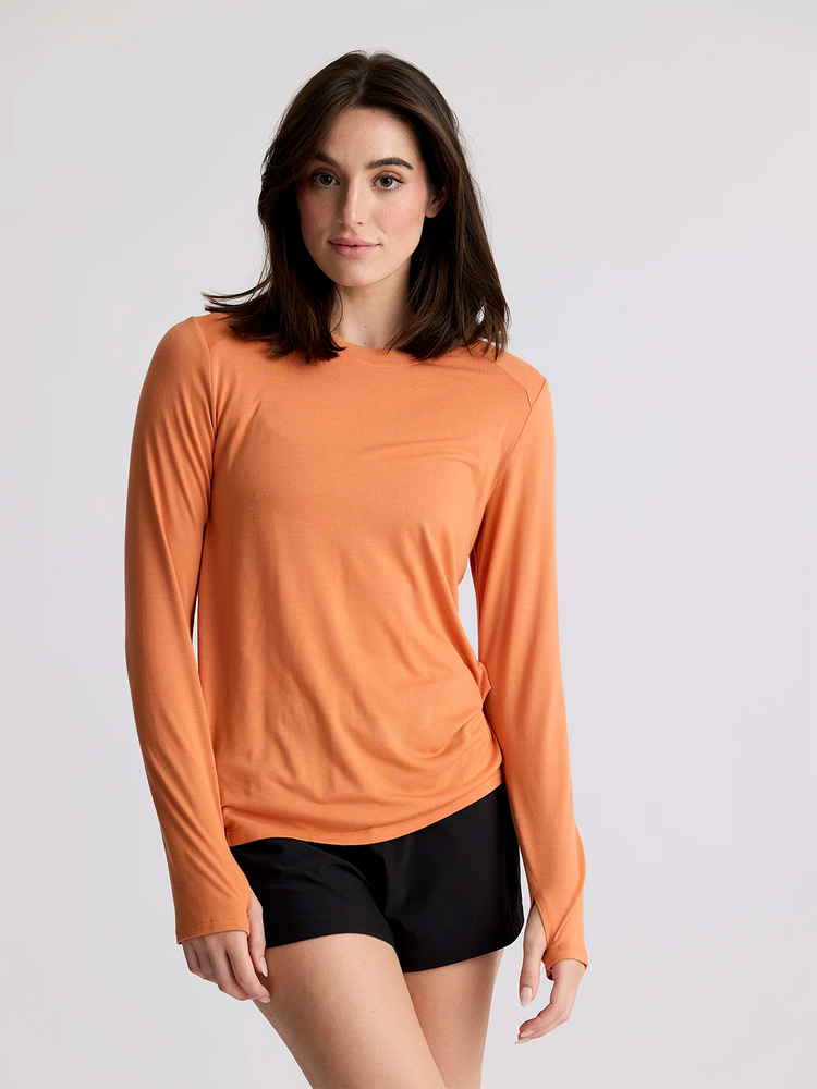 Women's Bamboo Shade Long Sleeve II - Sunstone