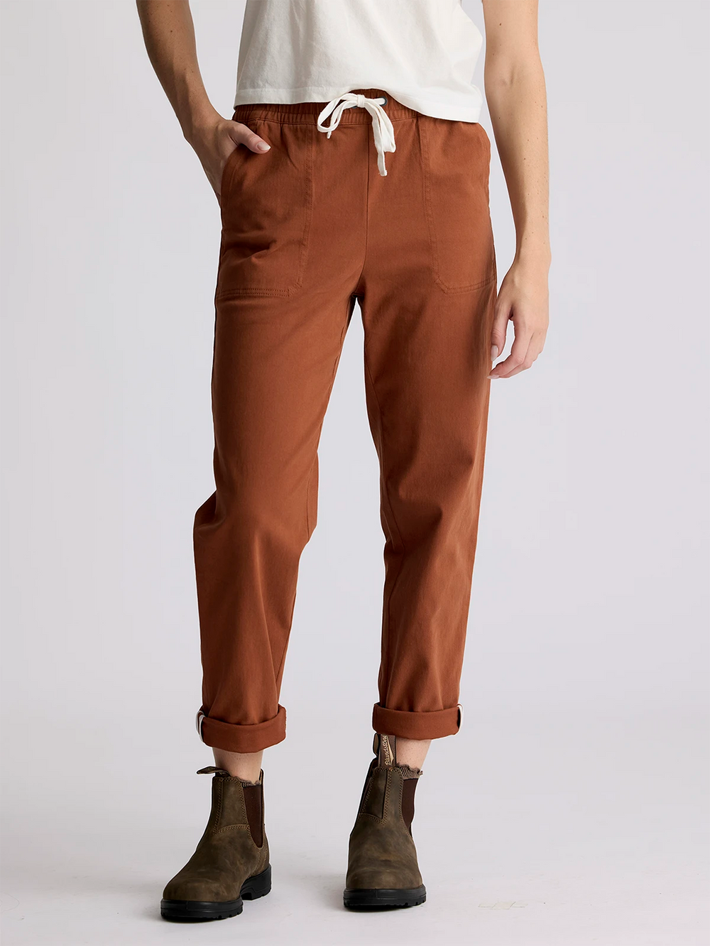 Women's Pacifica Twill Pant - Adobe second image