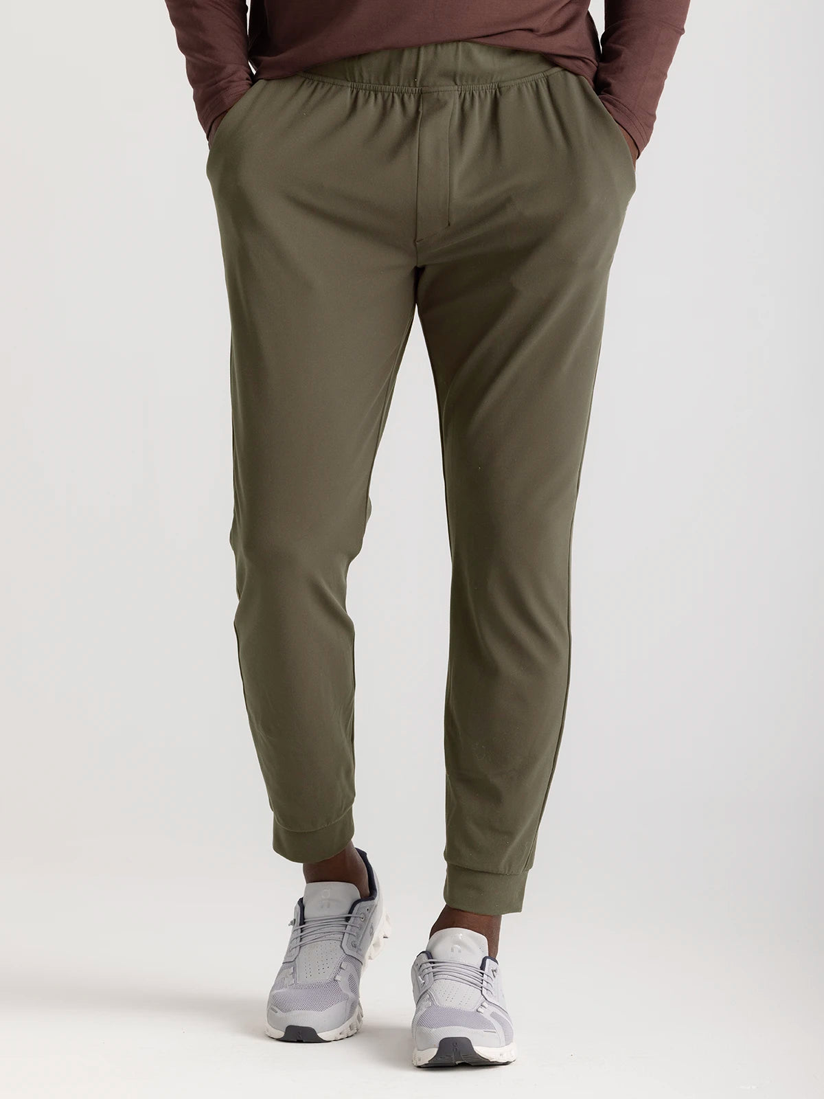 Men s Highmile Jogger Smokey Olive Free Fly Apparel