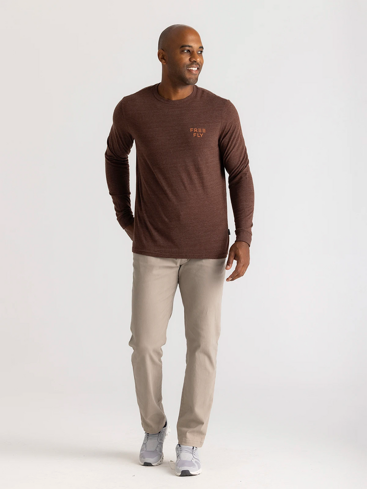 Sol Long Sleeve - Heather Chestnut