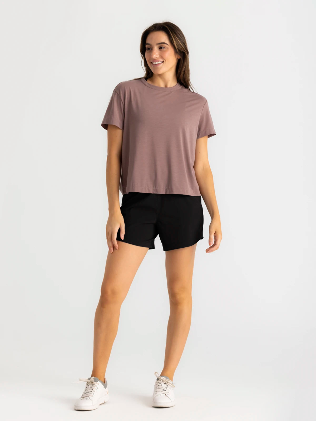 Women's Bamboo-Lined Active Breeze Short – 5" - Black